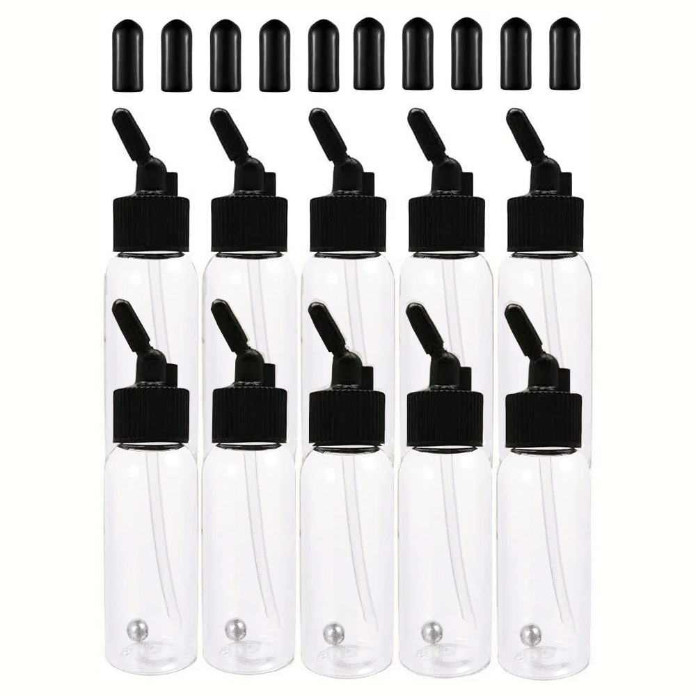 Meal Prep Jar - Joystar 10 แพ็ค 30ML Airbrush ขวดพลาสติก