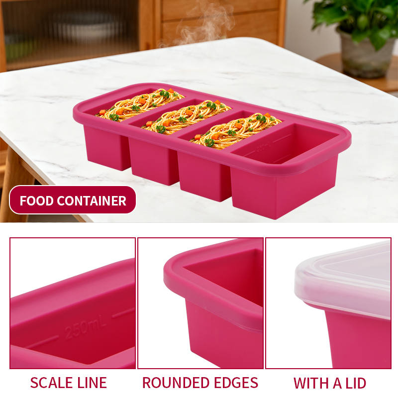 ชุดแม่พิมพ์ซิลิโคนสำหรับแช่แข็ - Meal Prep Menu บทวิจารณ์และราคา