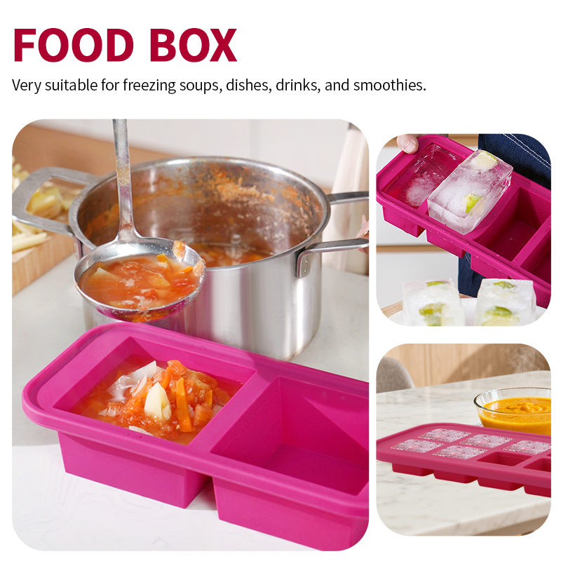 ชุดแม่พิมพ์ซิลิโคนสำหรับแช่แข็ - Meal Prep Menu บทวิจารณ์และราคา