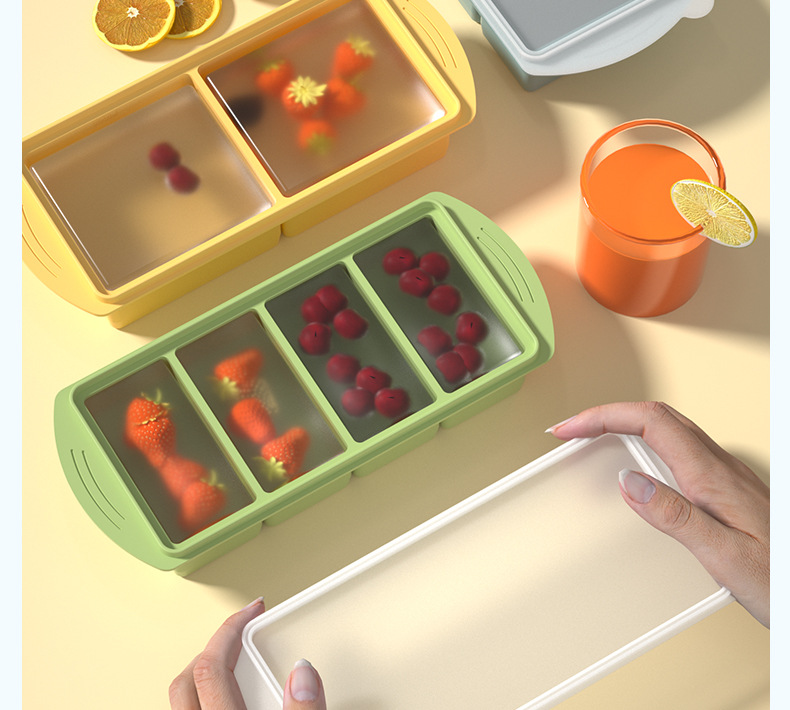 ถาดซิลิโคนสำหรับแช่แข็งขนาด 10 - Meal Prep Menu บทวิจารณ์และราคา