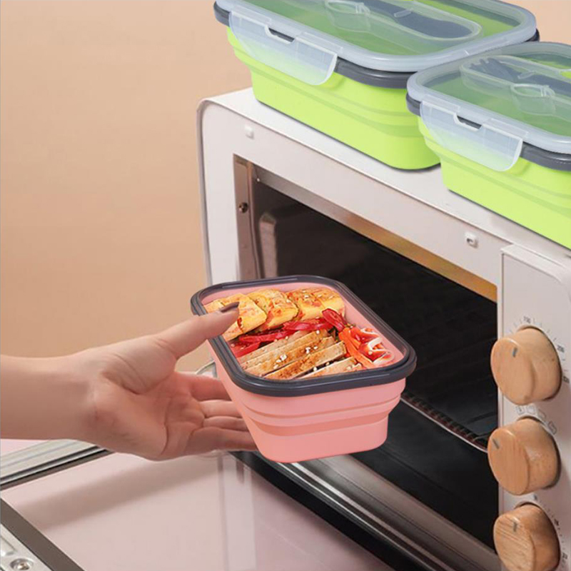 สุขภาพแบบพกพาพับกล่องอาหารไมโค - Meal Prep Lunch Boxes บทวิจารณ์และราคา