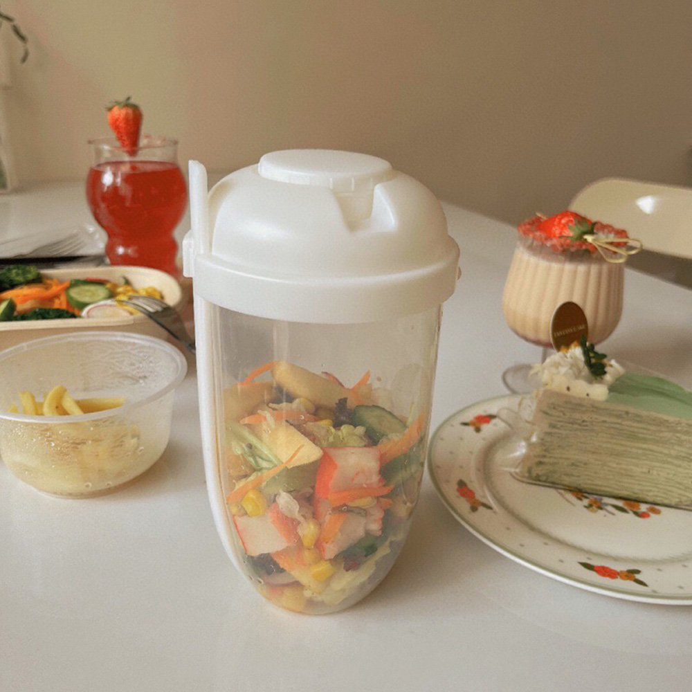 ขวดปั่นสลัดผักและผลไม้สดแบบพกพ - Meal Prep Jar บทวิจารณ์และราคา