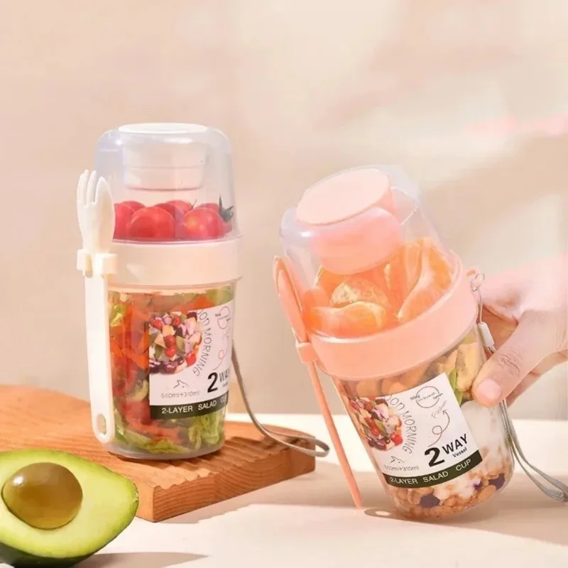 ถ้วยโยเกิร์ตข้าวโอ๊ตแบบพกพา ถ้ - Meal Prep Jar บทวิจารณ์และราคา