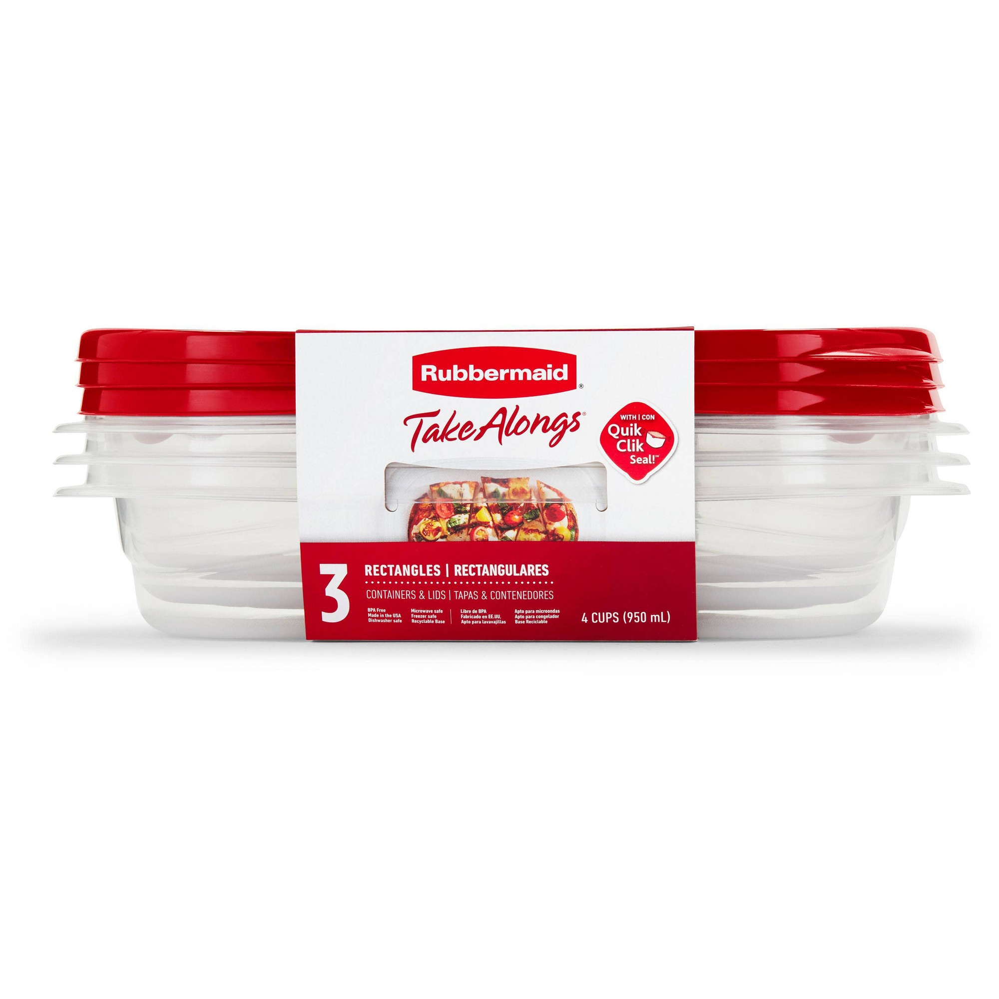 กล่องเก็บอาหารทรงสี่เหลี่ยมผืน - Meal Prep Lunch Boxes บทวิจารณ์และราคา