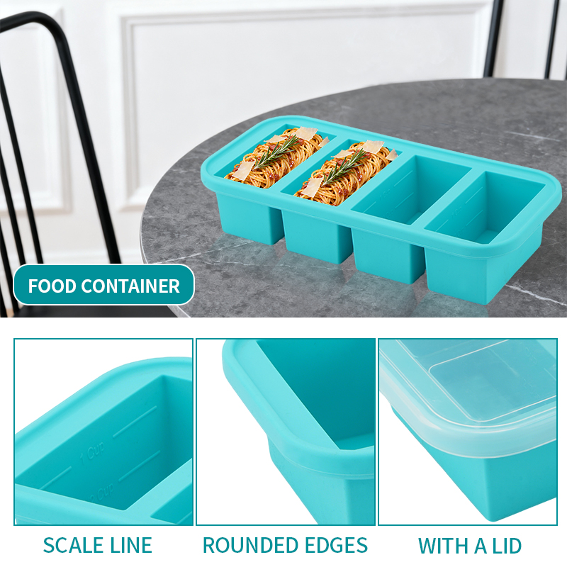 แม่พิมพ์ซิลิโคนสำหรับแช่แข็งแบ - Meal Prep Menu บทวิจารณ์และราคา
