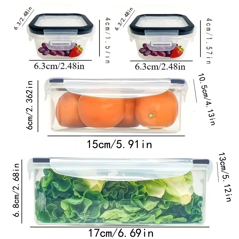 ชุด 8 ชิ้น ประกอบด้วย 4 กล่องแ - Meal Prep Box บทวิจารณ์และราคา