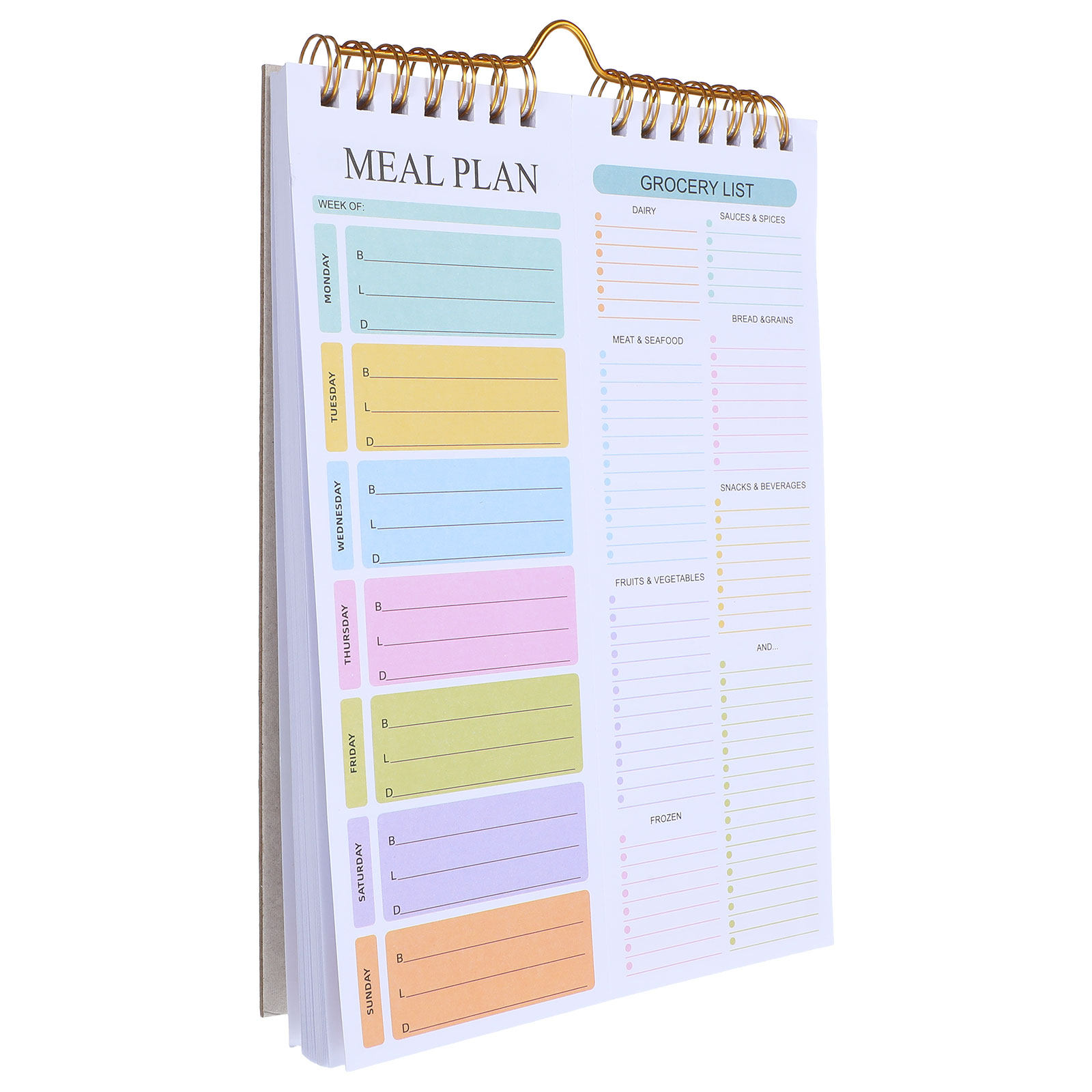 สมุดวางแผนมื้ออาหาร 52 แผ่น ขน - Meal Prep Menu บทวิจารณ์และราคา