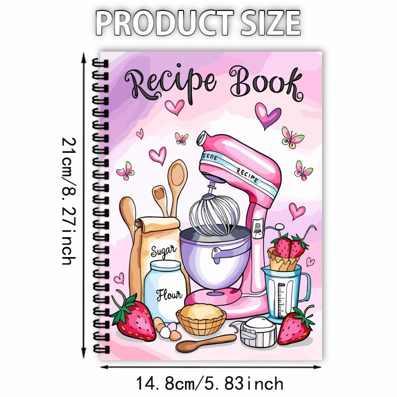 สมุดบันทึกสูตรอาหาร 100 แผ่น ส - Meal Prep Menu บทวิจารณ์และราคา