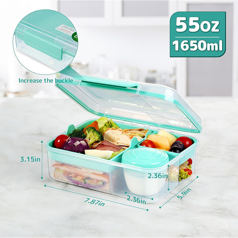 กล่องข้าวเบนโต 4 ช่อง ป้องกันก - Meal Prep Menu บทวิจารณ์และราคา
