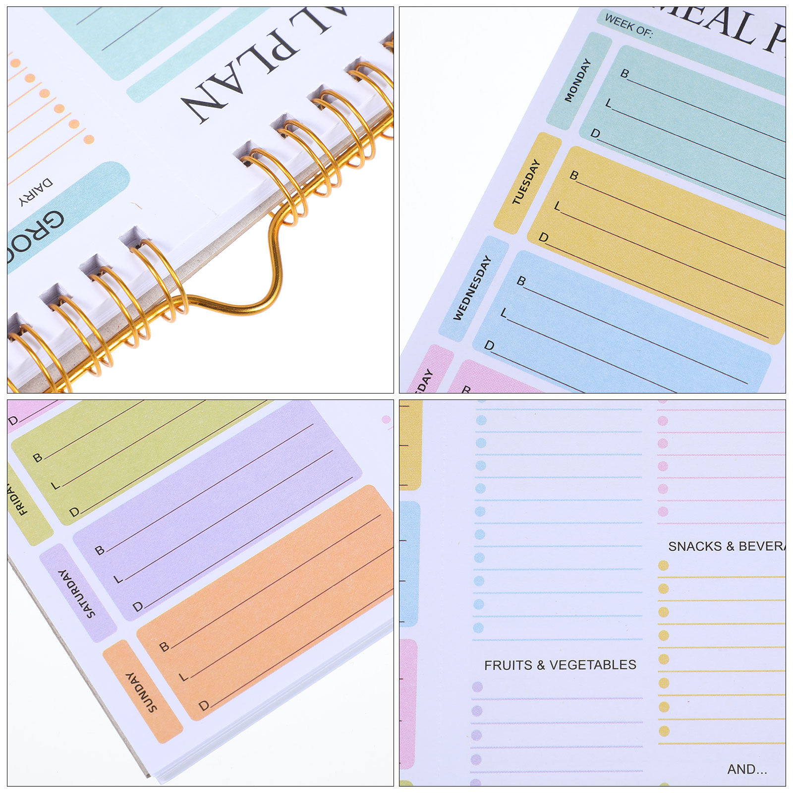 สมุดวางแผนอาหารรายสัปดาห์ 52 แ - Meal Prep Menu บทวิจารณ์และราคา