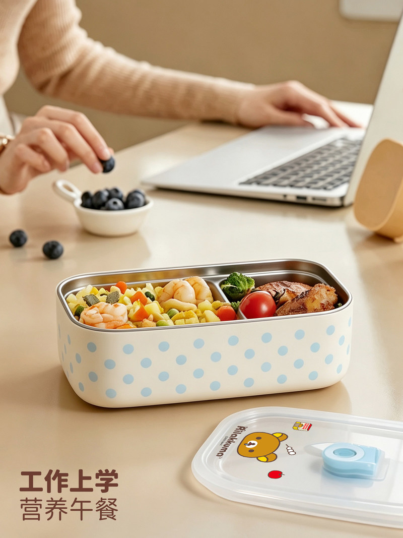 กล่องอาหารกลางวันสแตนเลส Rilak - Meal Prep Lunch Boxes บทวิจารณ์และราคา